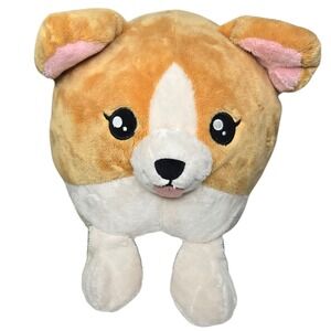 Squishable Baby Corgi Plush Dog 14" Tan Cream Kawaii Pet Pillow Toy 2022‎